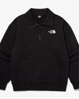 [The North Face] ESSENTIAL HALF ZIP SWEATSHIRTS _ BLACK(NM5MQ04B) 新商品 - コクモト KOCUMOTO