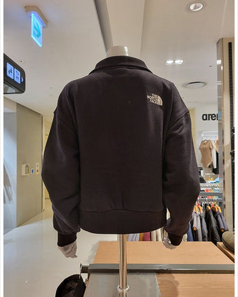 [The North Face] ESSENTIAL HALF ZIP SWEATSHIRTS _ BLACK(NM5MQ04B) 新商品 - コクモト KOCUMOTO