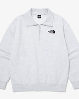 [The North Face] ESSENTIAL HALF ZIP SWEATSHIRTS _ STONE_GRAY(NM5MQ04A) 新商品 - コクモト KOCUMOTO