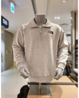 [The North Face] ESSENTIAL HALF ZIP SWEATSHIRTS _ STONE_GRAY(NM5MQ04A) 新商品 - コクモト KOCUMOTO