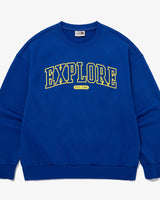 [The North Face] EXPLORE SWEATSHIRTS _ ROYAL_BLUE(NM5MQ02M) 新商品 カップルアイテム - コクモト KOCUMOTO