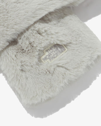 [THE NORTH FACE] FUR MUFFLER_LIGHT_GRAY (NA5IP53M) - コクモト KOCUMOTO