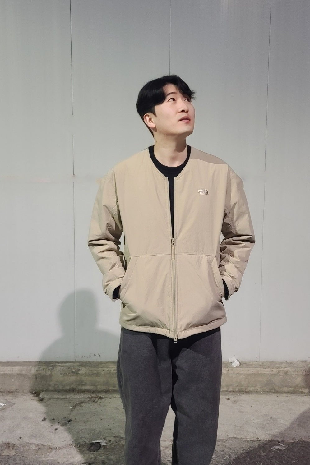 [THE NORTH FACE] Mens ACAMPO HEAT CARDIGAN _ BEIGE(NJ3NQ00B) 男女共用 - コクモト KOCUMOTO