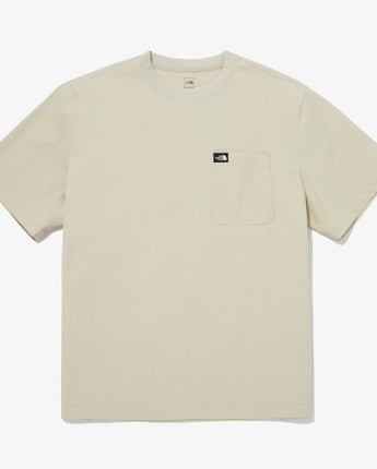 [THE NORTH FACE] MenS ALL ROUND EX S/S R/TEE _ LIGHT_BEIGE(NT7UQ19B) 新商品 - コクモト KOCUMOTO