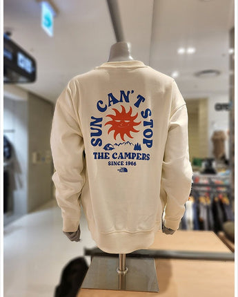 [The North Face] Mens CAMP EVERYDAY SWEATSHIRTS _ CREAM(NM5MQ01B) 新商品 - コクモト KOCUMOTO