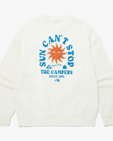 [The North Face] Mens CAMP EVERYDAY SWEATSHIRTS _ CREAM(NM5MQ01B) 新商品 - コクモト KOCUMOTO