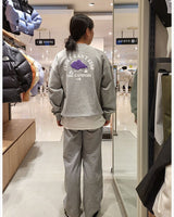 [The North Face] Mens CAMP EVERYDAY SWEATSHIRTS _ MELANGE_GREY(NM5MQ01C) 新商品 - コクモト KOCUMOTO