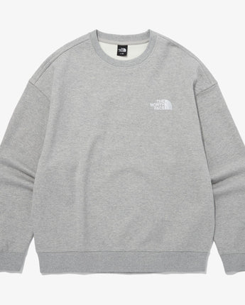 [The North Face] Mens CAMP EVERYDAY SWEATSHIRTS _ MELANGE_GREY(NM5MQ01C) 新商品 - コクモト KOCUMOTO