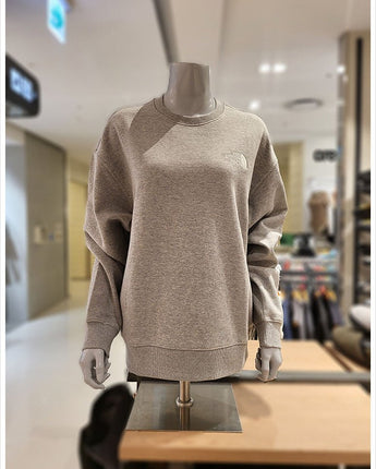 [The North Face] Mens CAMP EVERYDAY SWEATSHIRTS _ MELANGE_GREY(NM5MQ01C) 新商品 - コクモト KOCUMOTO