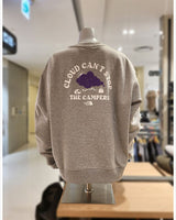 [The North Face] Mens CAMP EVERYDAY SWEATSHIRTS _ MELANGE_GREY(NM5MQ01C) 新商品 - コクモト KOCUMOTO