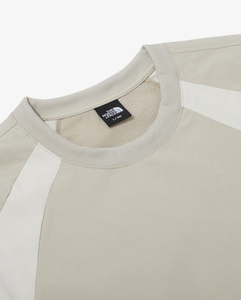 [THE NORTH FACE] MENS COLOR BLOCK WOVEN SWEAT _ LIGHT_BEIGE(NM5MQ02C) 新商品 - コクモト KOCUMOTO