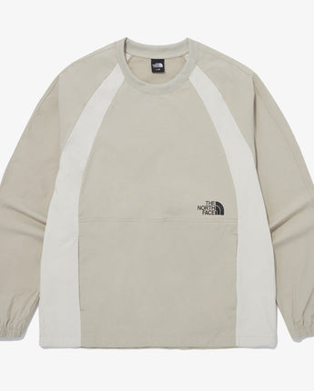 [THE NORTH FACE] MENS COLOR BLOCK WOVEN SWEAT _ LIGHT_BEIGE(NM5MQ02C) 新商品 - コクモト KOCUMOTO