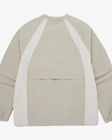 [THE NORTH FACE] MENS COLOR BLOCK WOVEN SWEAT _ LIGHT_BEIGE(NM5MQ02C) 新商品 - コクモト KOCUMOTO