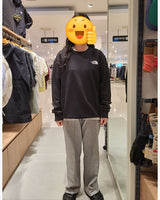 [THE NORTH FACE] MENS ESSENTIAL SWEATSHIRTS _ BLACK(NM5MQ00A) 新商品 男女共用 - コクモト KOCUMOTO