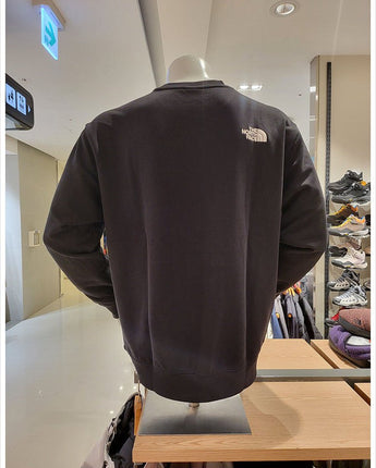 [THE NORTH FACE] MENS ESSENTIAL SWEATSHIRTS _ BLACK(NM5MQ00A) 新商品 男女共用 - コクモト KOCUMOTO