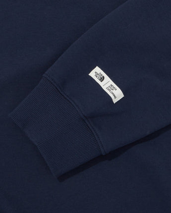 [THE NORTH FACE] MENS ESSENTIAL SWEATSHIRTS _ NAVY(NM5MQ00B) 新商品 男女共用 - コクモト KOCUMOTO