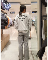 [The North Face] Mens MOUNTAIN PEAK SWEATSHIRTS _ STONE_GRAY(NM5MQ03B) 男女共用 - コクモト KOCUMOTO