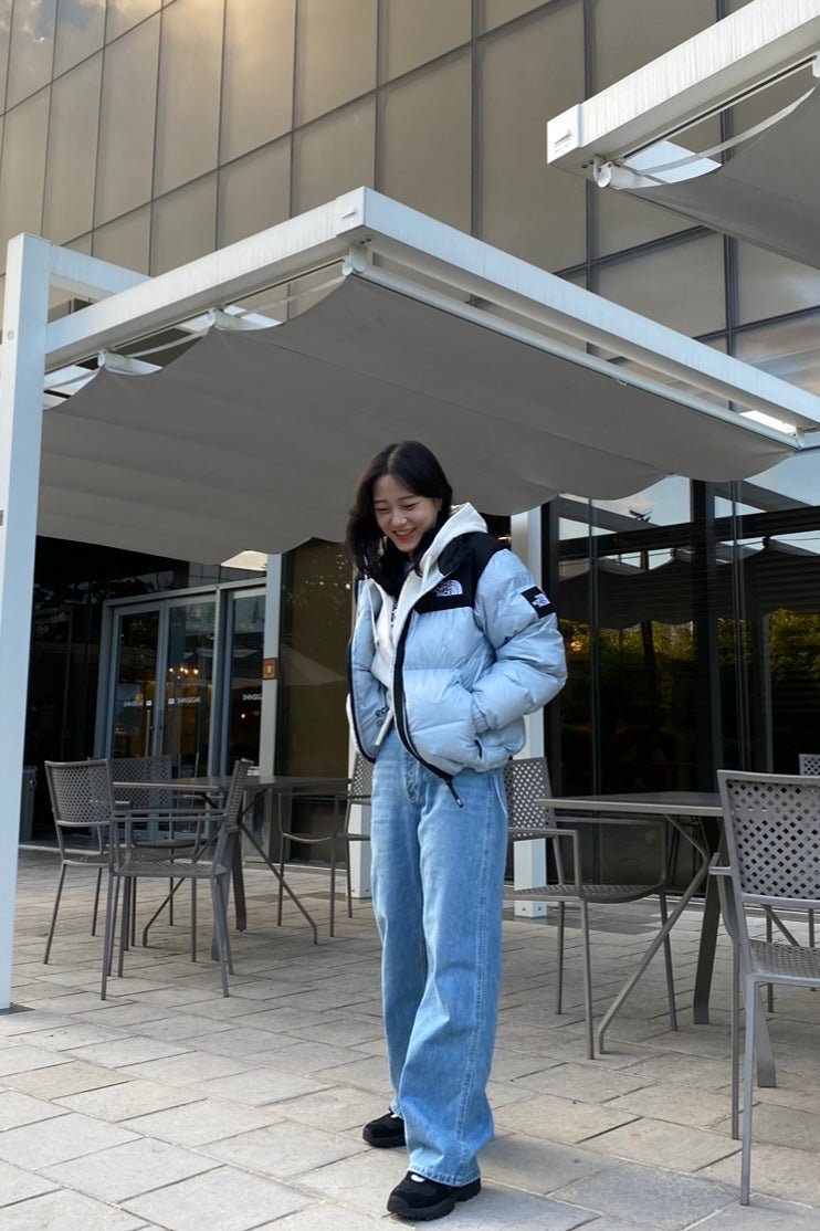 [THE NORTH FACE] NOVELTY NUPTSE DOWN JACKET_ SKY_BLUE (NJ1DP62O) グースダウン - コクモト KOCUMOTO