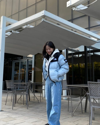 [THE NORTH FACE] NOVELTY NUPTSE DOWN JACKET_ SKY_BLUE (NJ1DP62O) グースダウン - コクモト KOCUMOTO