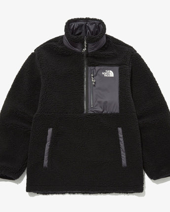 [THE NORTH FACE] PLAY GREEN RVS FLEECE ANORAK_ BLACK (NJ4FP56A) - コクモト KOCUMOTO