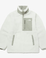 [THE NORTH FACE] PLAY GREEN RVS FLEECE ANORAK_ IVORY (NJ4FP56B) - コクモト KOCUMOTO