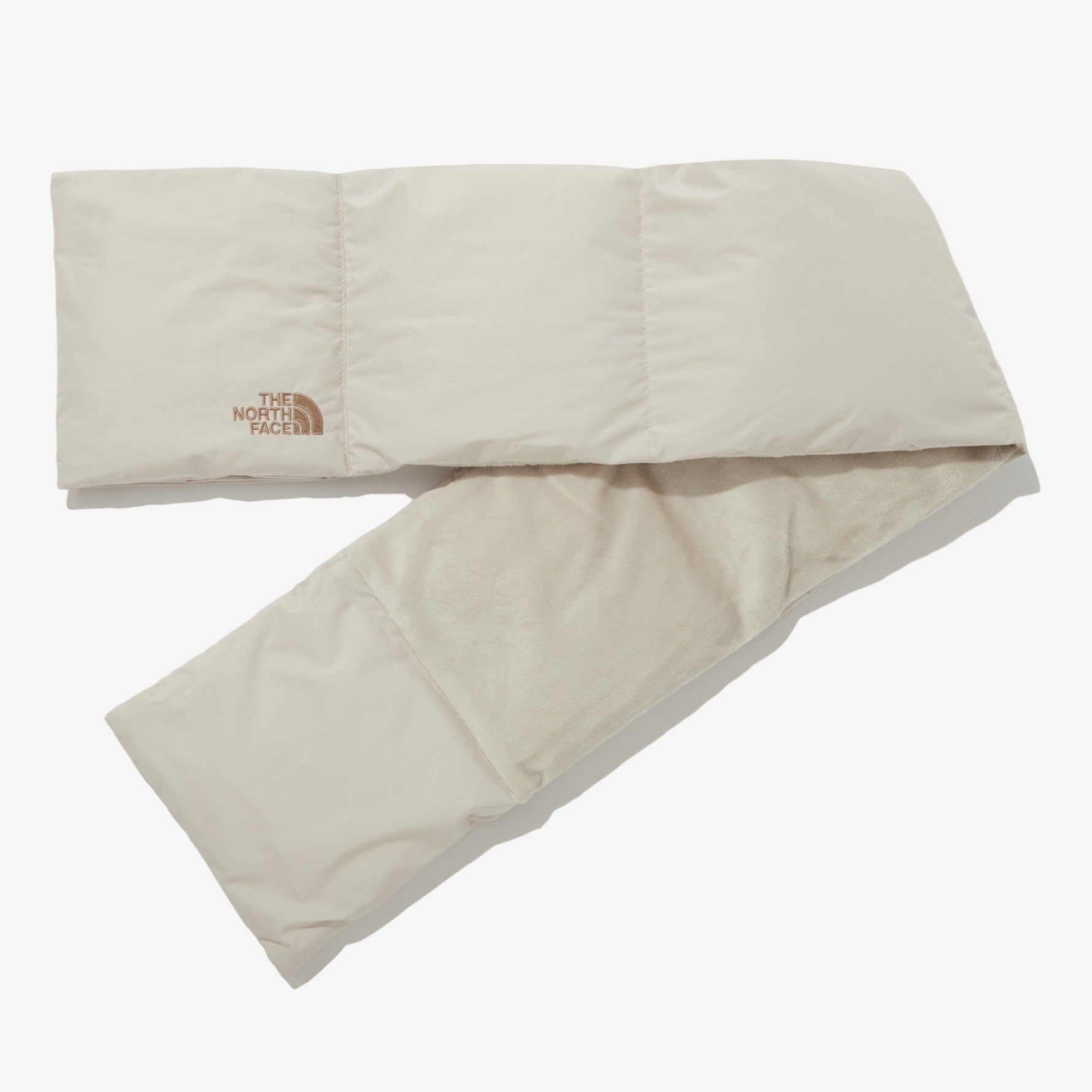 [THE NORTH FACE] T-BALL MUFFLER_ WHITE_SAND (NA5IP50B) - コクモト KOCUMOTO