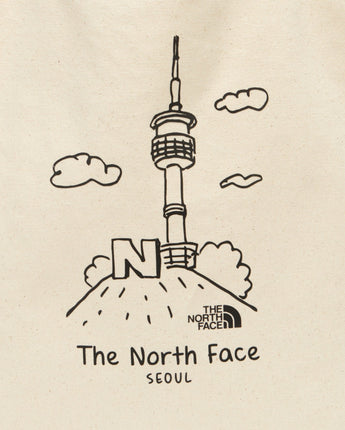 [THE NORTH FACE] TNF COTTON TOTE SEOUL _ CREAM(NN2PQ24D) 新商品 eco bag - コクモト KOCUMOTO
