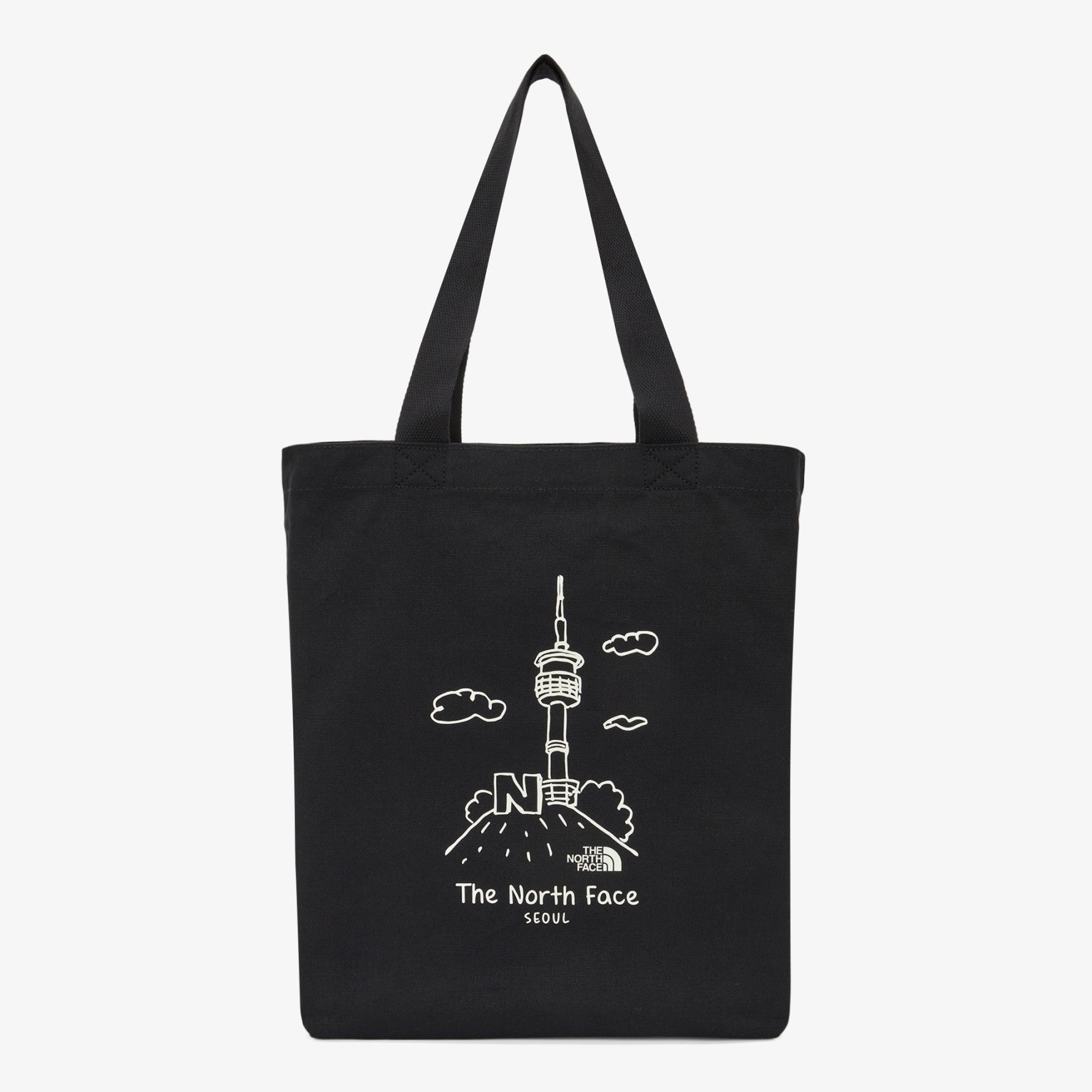 [THE NORTH FACE] TNF COTTON TOTE SEOUL _ JET_BLACK(NN2PQ24B) 新商品 eco bag - コクモト KOCUMOTO