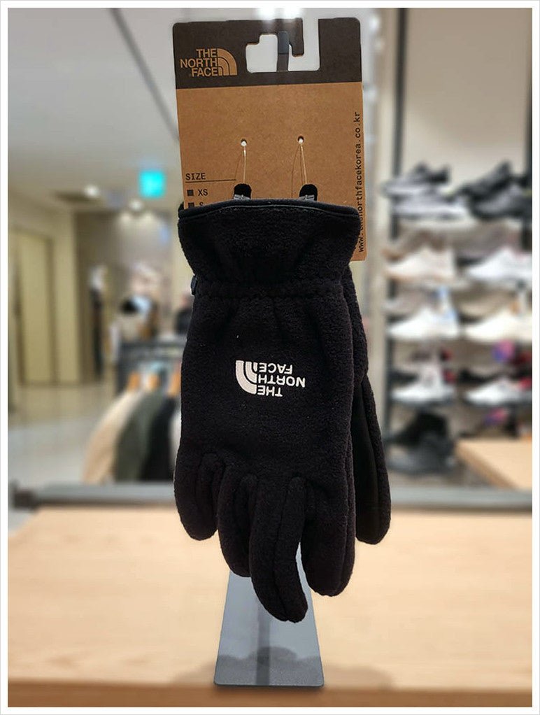 [THE NORTH FACE] UNI FLEECE GLOVE _ BLACK (NJ3GP55A) 防寒用品 タッチグローブ - コクモト KOCUMOTO