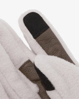 [THE NORTH FACE] UNI FLEECE GLOVE _ WHITE_SAND (NJ3GP55B) 防寒用品 タッチグローブ - コクモト KOCUMOTO