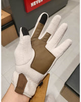 [THE NORTH FACE] UNI FLEECE GLOVE _ WHITE_SAND (NJ3GP55B) 防寒用品 タッチグローブ - コクモト KOCUMOTO