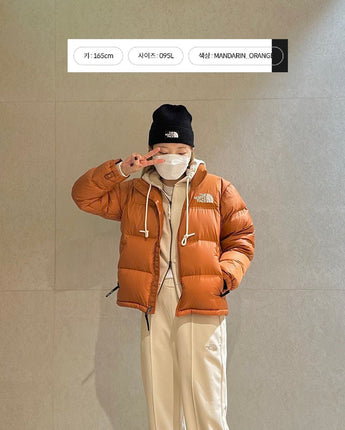 [THE NORTH FACE] Women's 1996 ECO NUPTSE JACKET _ MANDARIN_ORANGE (NJ1DP81C) グースダウン - コクモト KOCUMOTO