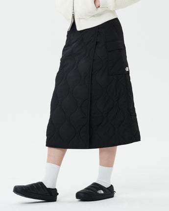 [THE NORTH FACE] WomenS CAMPER V SKIRTS _ BLACK (NK6NP80A) 女性専用 防寒用品 - コクモト KOCUMOTO