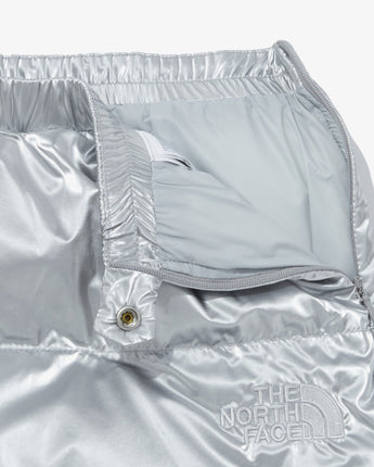 [THE NORTH FACE] WomenS NUPTSE DOWN SKIRT _ SILVER (NK6DP80L) 女性専用 防寒用品 - コクモト KOCUMOTO