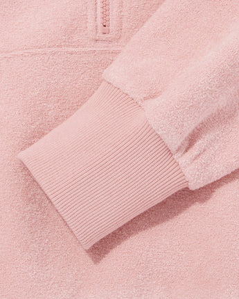 [The North Face] WomenS TERRY HALF ZIP SWEATSHIRTS _ LIGHT_PINK(NM5MQ30L) 新商品 - コクモト KOCUMOTO