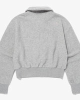 [The North Face] WomenS TERRY HALF ZIP SWEATSHIRTS _ MELANGE_GREY(NM5MQ30J) 新商品 - コクモト KOCUMOTO