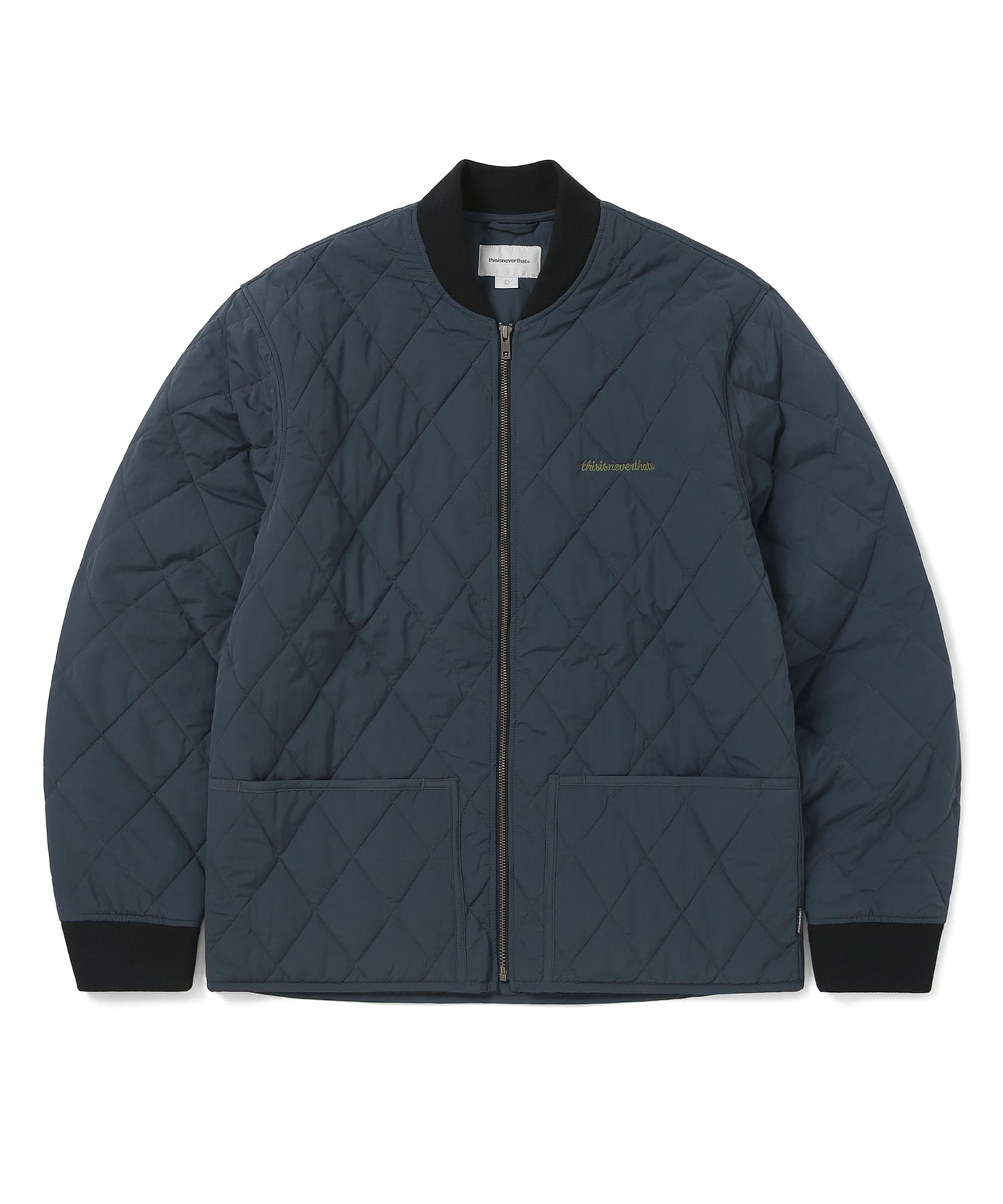 [THISISNEVERTHAT] 23F/W Edelweiss Quilted Jakcet Navy - コクモト KOCUMOTO