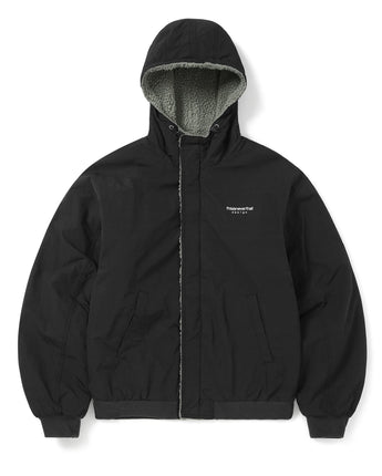 [THISISNEVERTHAT] 23F/W Reversible Sherpa Jacket Black - コクモト KOCUMOTO