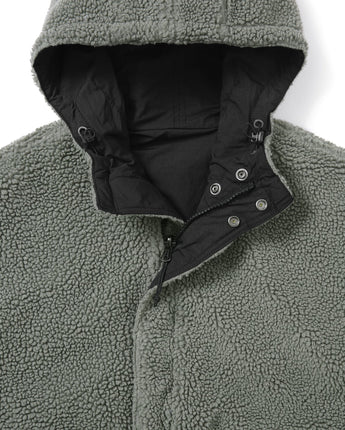 [THISISNEVERTHAT] 23F/W Reversible Sherpa Jacket Black - コクモト KOCUMOTO