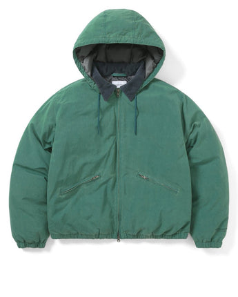 [THISISNEVERTHAT] 23F/W Washed Down Puffer Jacket Green - コクモト KOCUMOTO