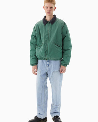 [THISISNEVERTHAT] 23F/W Washed Down Puffer Jacket Green - コクモト KOCUMOTO