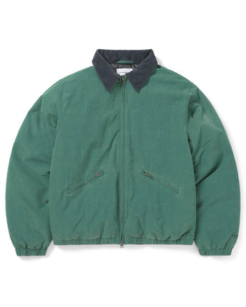 [THISISNEVERTHAT] 23F/W Washed Down Puffer Jacket Green - コクモト KOCUMOTO