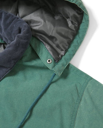 [THISISNEVERTHAT] 23F/W Washed Down Puffer Jacket Green - コクモト KOCUMOTO