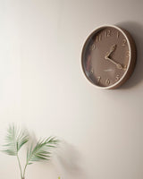 [ticktok studio] 300 milk tea Interior Wall clock 3色 ガラスの木の壁時計 韓国の人気 ホームデコ 贈り物 - コクモト KOCUMOTO