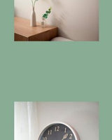 [ticktok studio] 300 milk tea Interior Wall clock 3色 ガラスの木の壁時計 韓国の人気 ホームデコ 贈り物 - コクモト KOCUMOTO