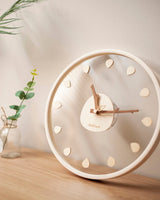 [ticktok studio] 30cm glass tree clover tree clock hands Interior Wall clock 2色 ガラスの木の壁時計 韓国の人気 ホームデコ 贈り物 - コクモト KOCUMOTO