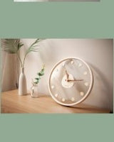 [ticktok studio] 30cm glass tree clover tree clock hands Interior Wall clock 2色 ガラスの木の壁時計 韓国の人気 ホームデコ 贈り物 - コクモト KOCUMOTO