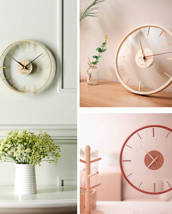 [ticktok studio] 30cm glass tree cross clock hands Interior Wall clock 2色 ガラスの木の壁時計 韓国の人気 ホームデコ 贈り物 - コクモト KOCUMOTO