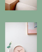 [ticktok studio] Emotional Nordic interior noiseless wall clock 4色 ガラスの木の壁時計 韓国の人気 ホームデコ 贈り物 - コクモト KOCUMOTO
