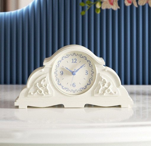 [ticktok studio] Glory1 Antique Noiseless Table Clock 3色 高級時計 デザイン小道具 贈り物 - コクモト KOCUMOTO